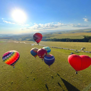 Полет на воздушном шаре в Мостовском
